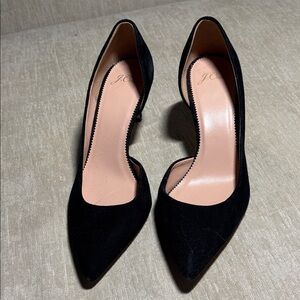 J. Crew Classic Black Heels